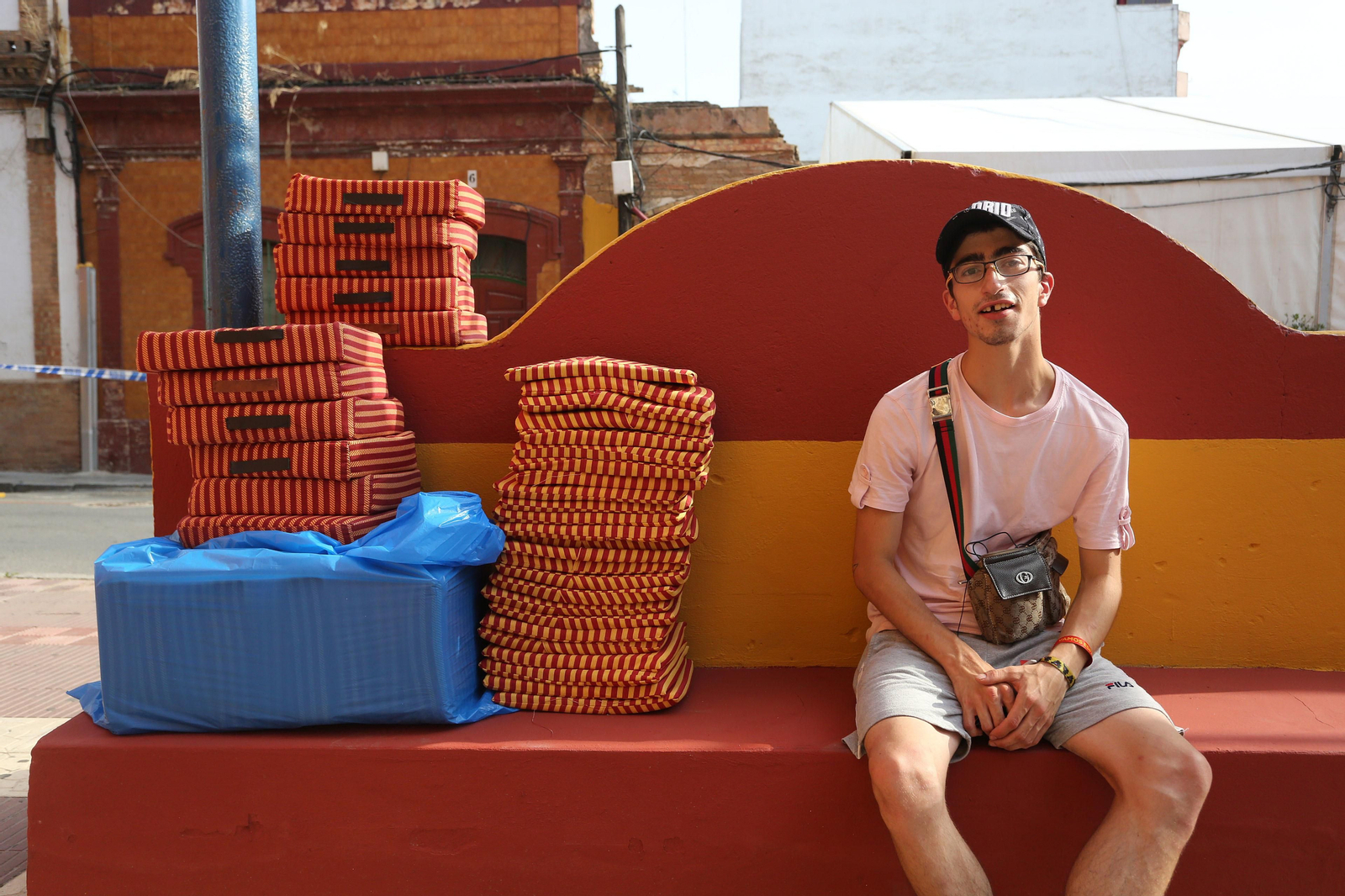 Ambiente en la Plaza de Toros de la Merced