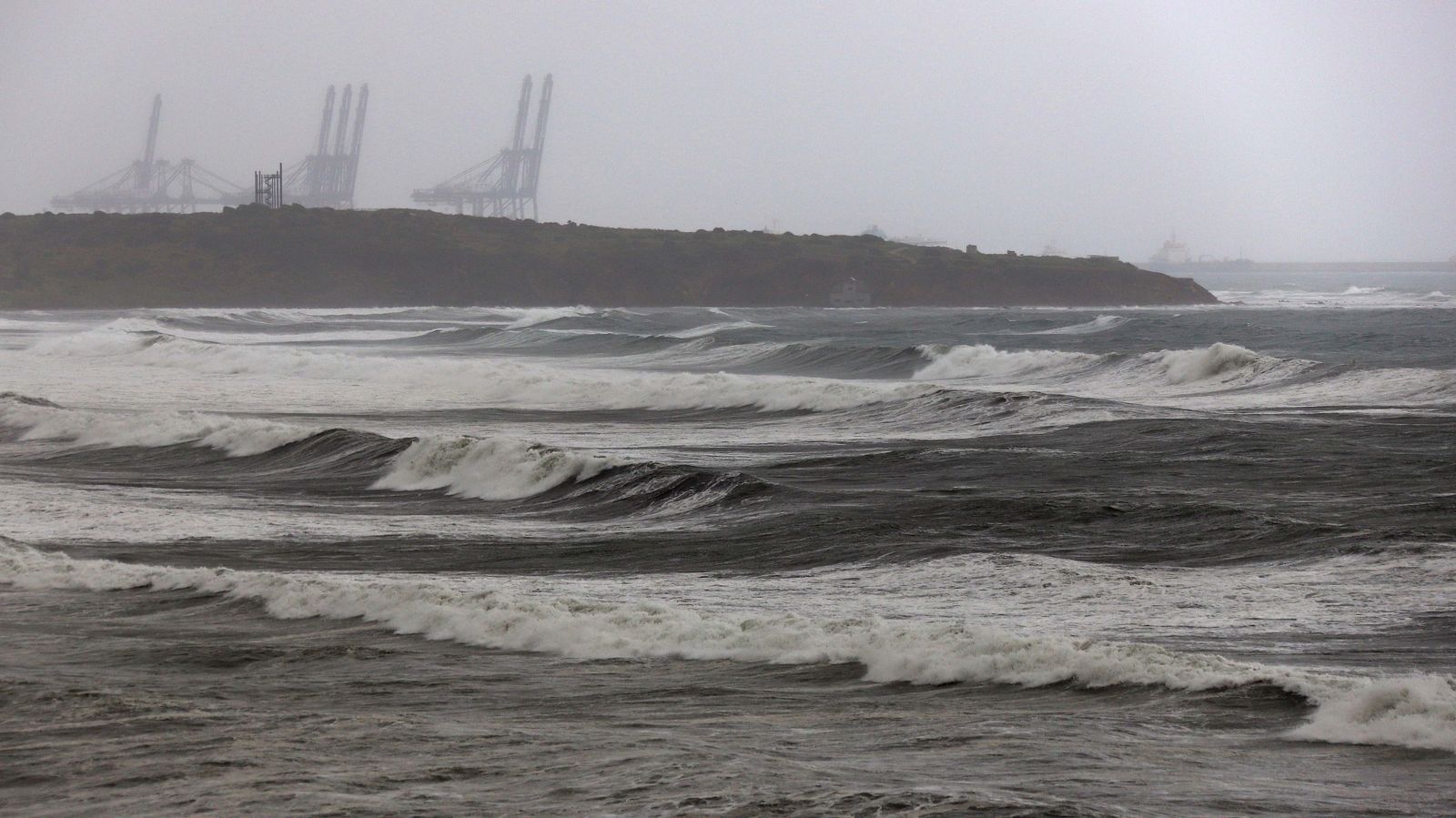 Fotos del temporal de levante en el Campo de Gibraltar