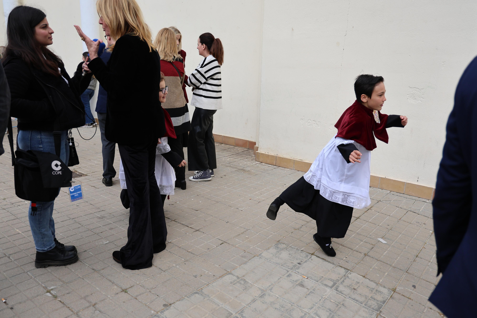 Las mejores imágenes del Miércoles Santo en Huelva: Hermandad del Prendimiento
