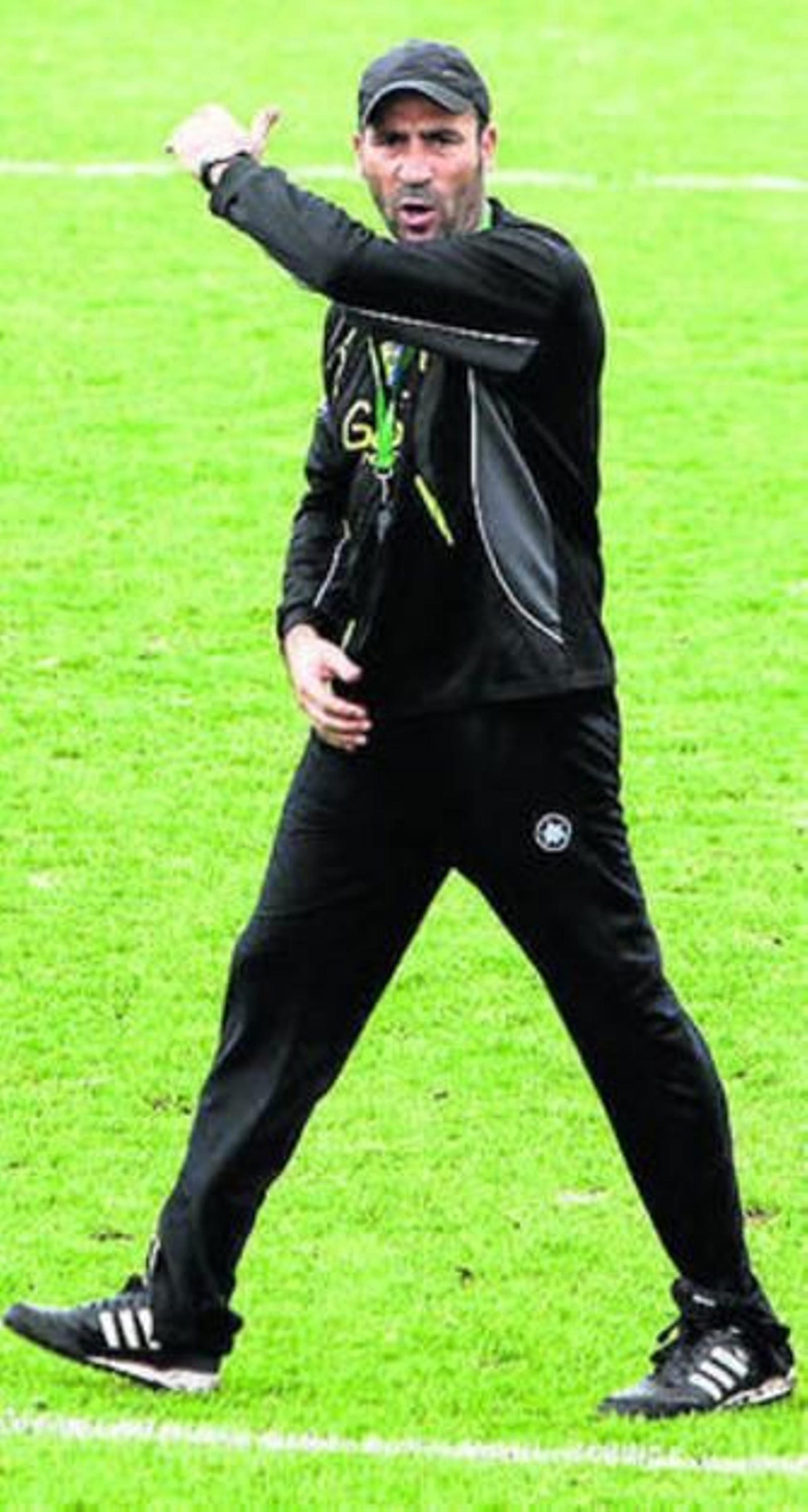 Raúl Agné, técnico del Cádiz.