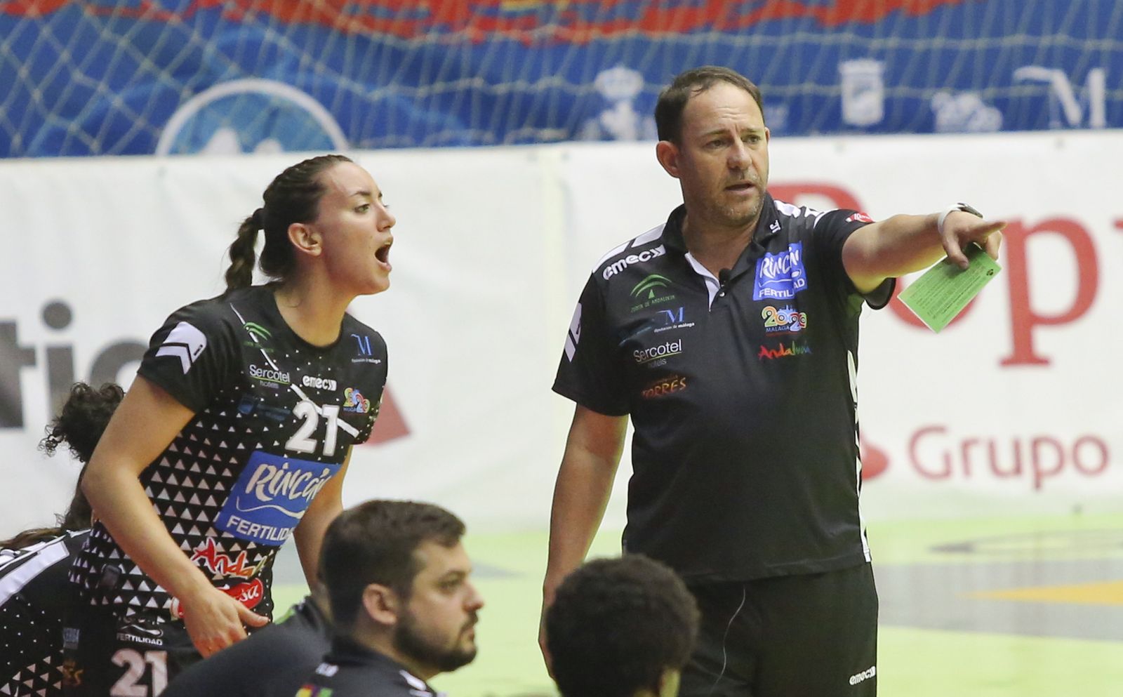 El entrenador del Rincón Fertilidad, Diego Carrasco.