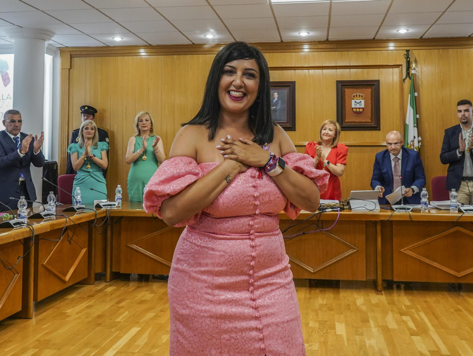 La constitución de los Ayuntamientos de Granada, en imágenes