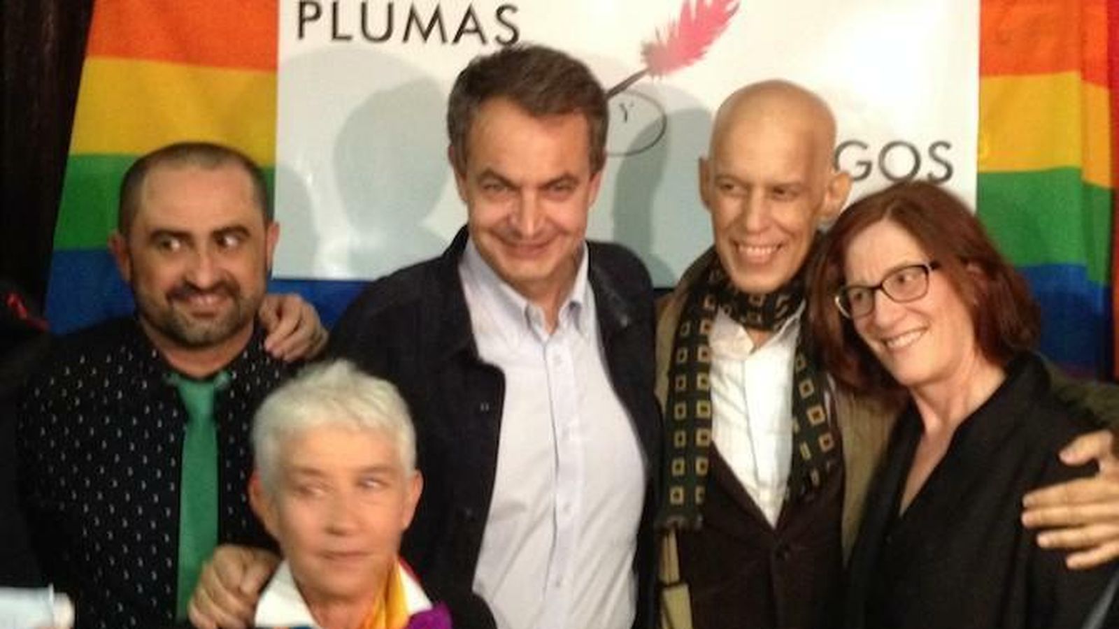 Zapatero fue el artífice de la ley de matrimonios homosexuales.