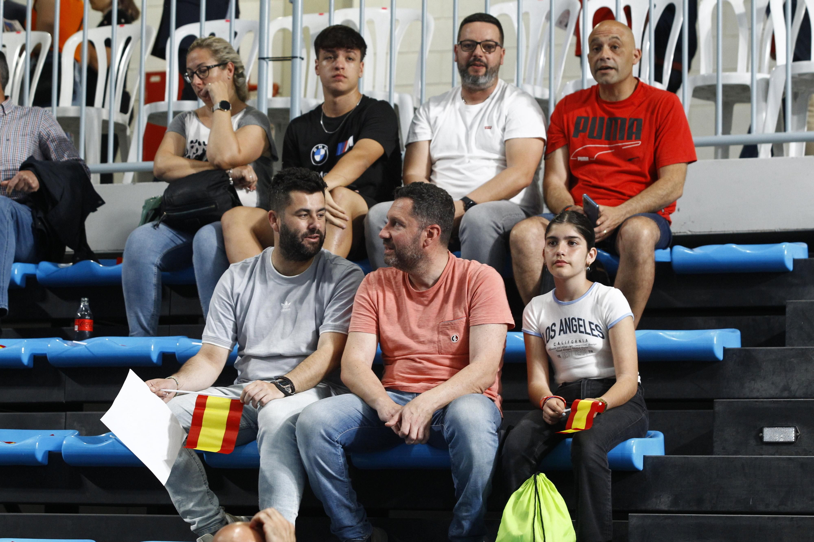 Imágenes del España-Dinamarca de la EHF Euro Cup de balonmano, en Almería