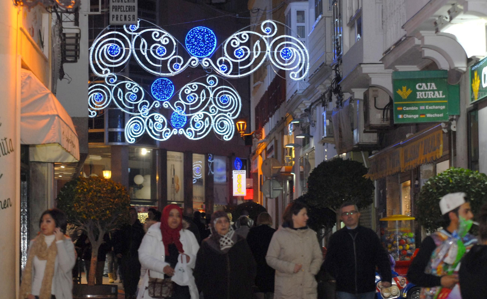 Navidad de 2014: calle Rosario