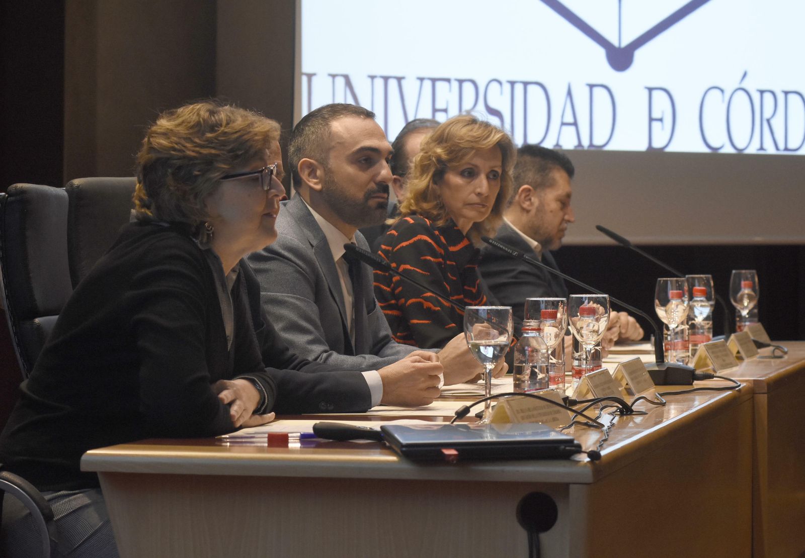 Presentación de las jornadas, en elRectorado de la UCO.