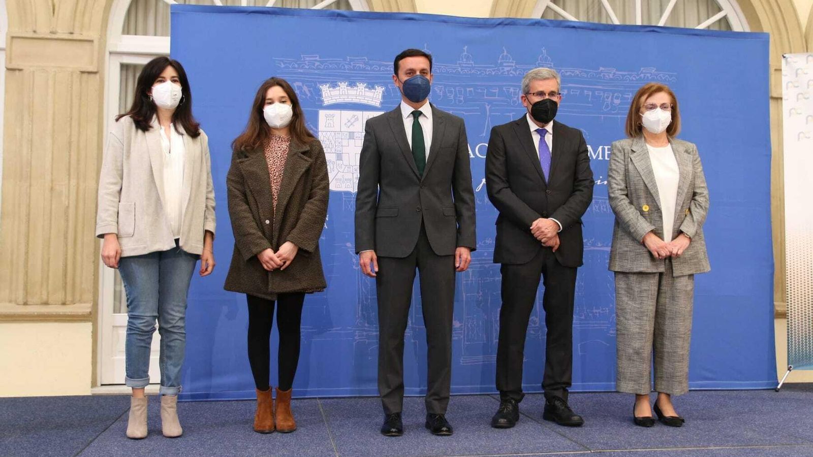 La presentación de la Fundación se ha desarrollado en el Patio de Luces de la Diputación Provincial.