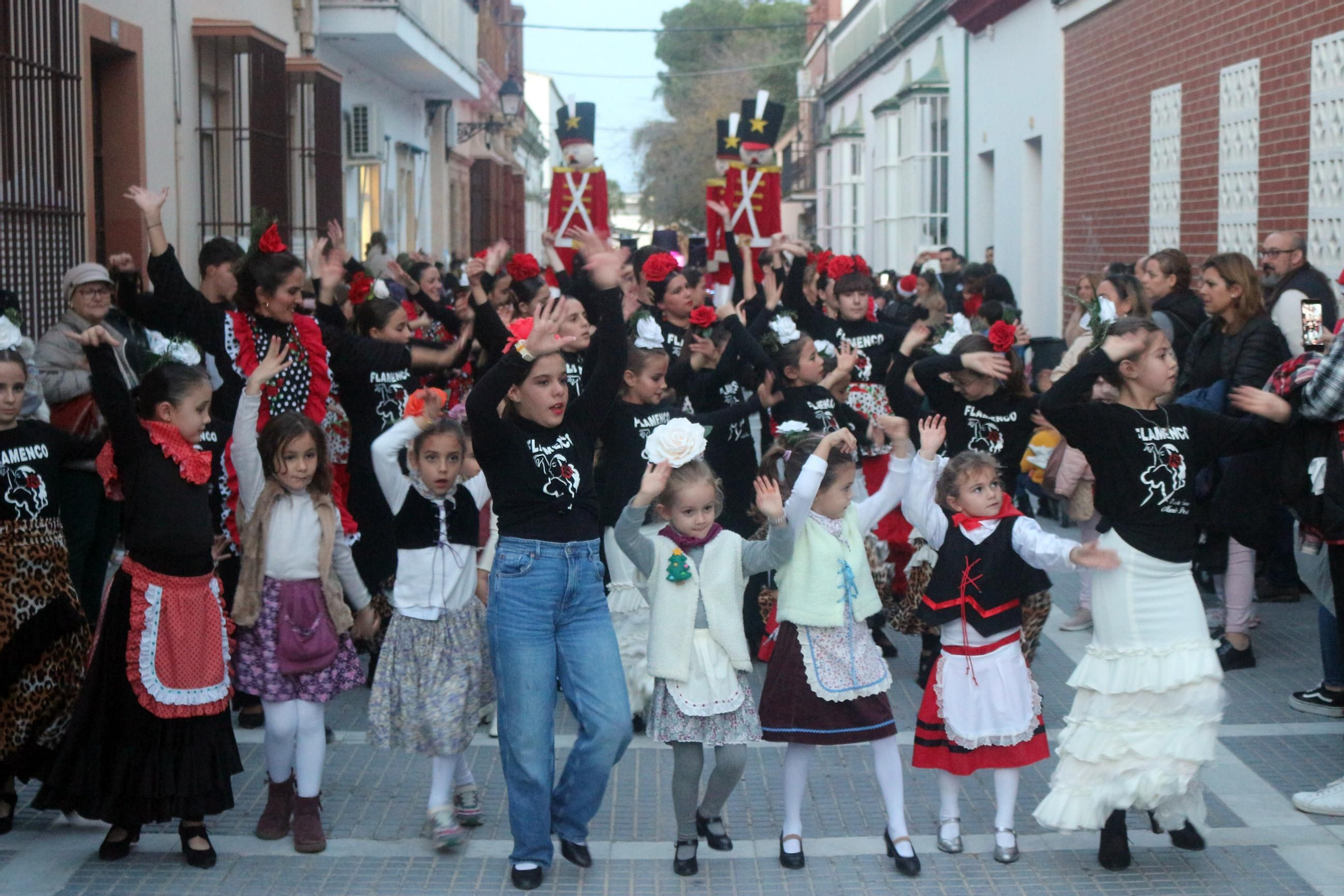 Visita de Papá Noel a Puerto Real