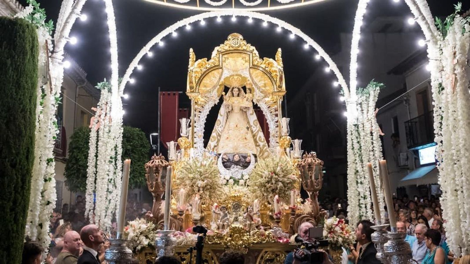 Solemne Procesión en honor a Nuestra Señora de la Cabeza, Patrona de Churriana de la Vega. Septiembre 2022.