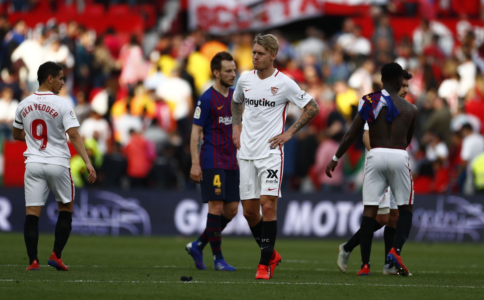 El Sevilla-Barcelona, en imágenees