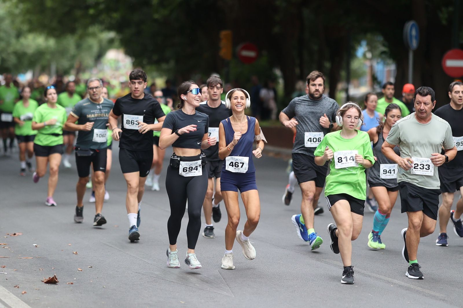 Las fotos de la VIII Carrera de la Prensa y la IV Marcha Solidaria de Málaga