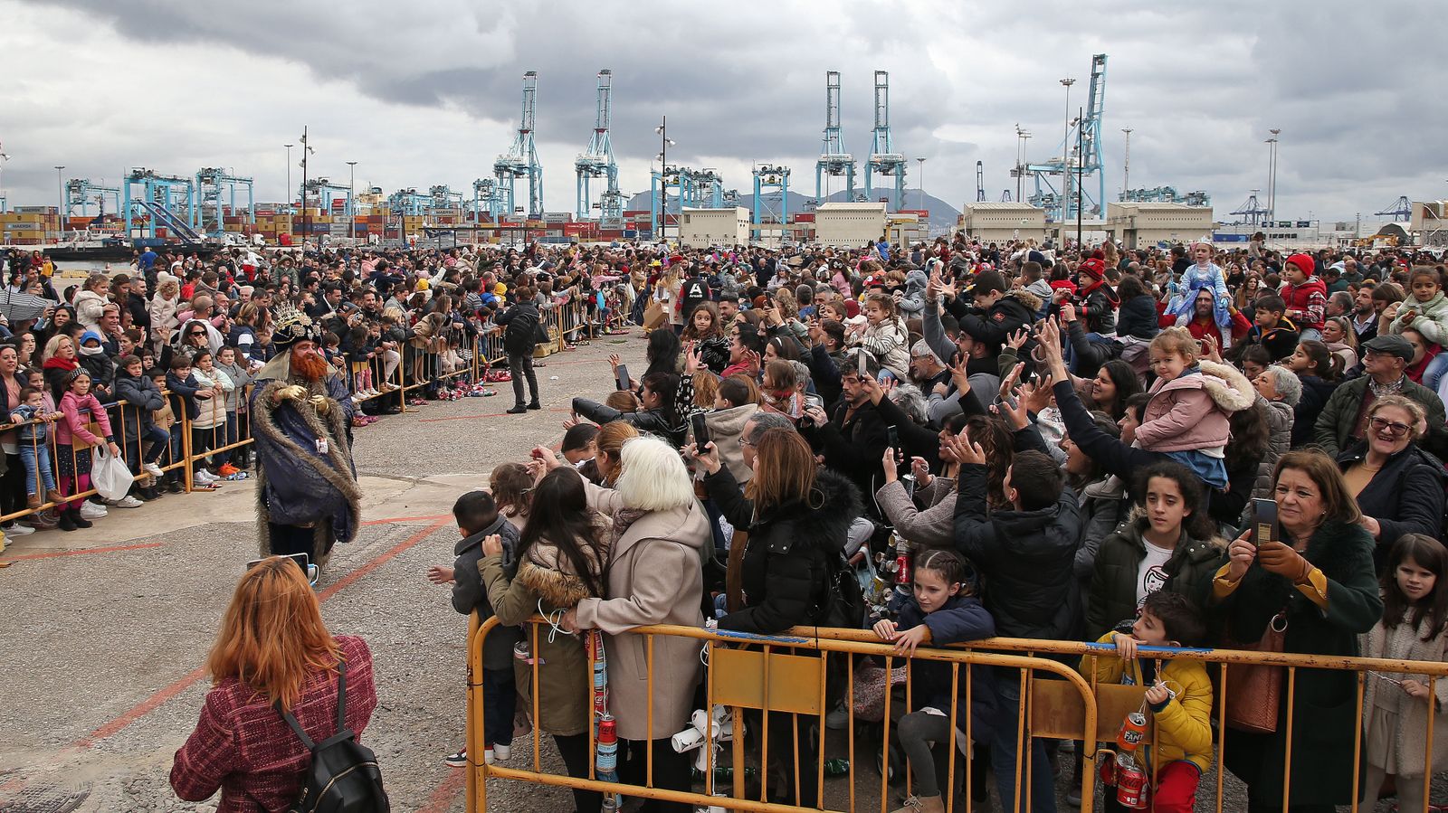 Fotos del arrastre de latas en Algeciras