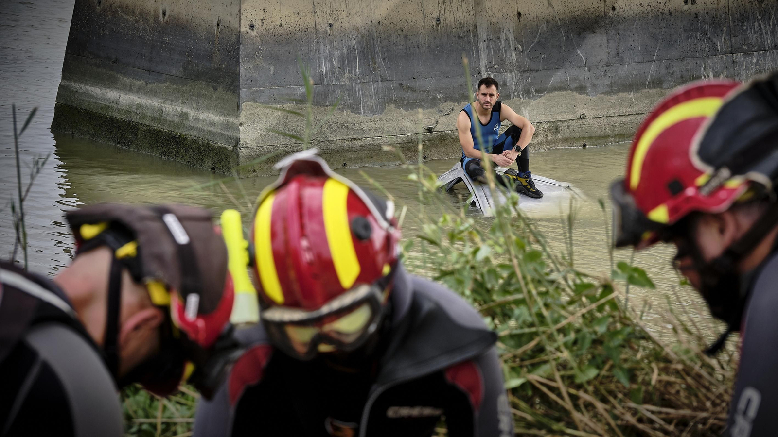 Operación de rescate de víctimas en El Portal