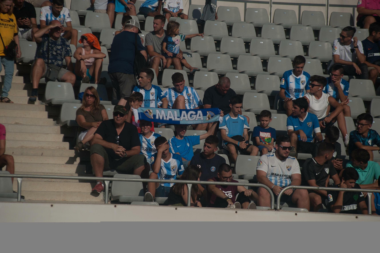Las fotos del entrenamiento del Málaga CF a puerta abierta Las fotos del entrenamiento del Málaga CF a puerta abierta