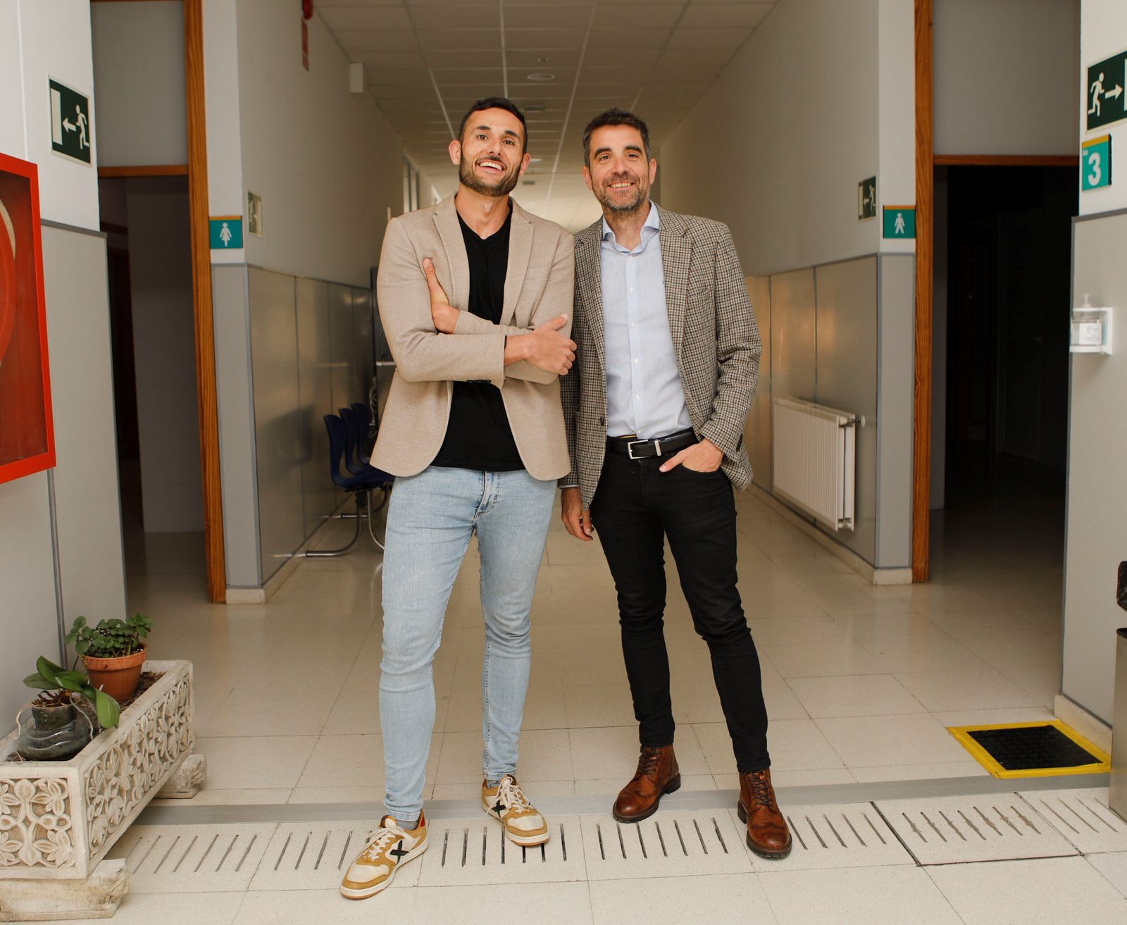 David Conde y Lorenzo Mariano.