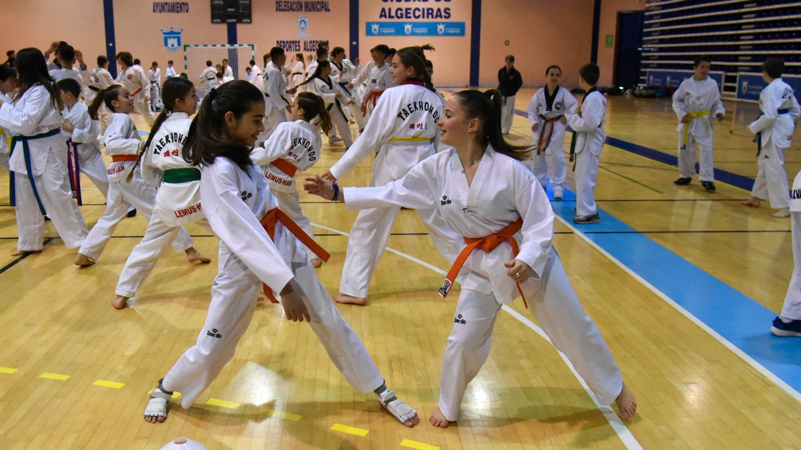 Las fotos de la concentración de Taekwondo Olimpico en Algeciras