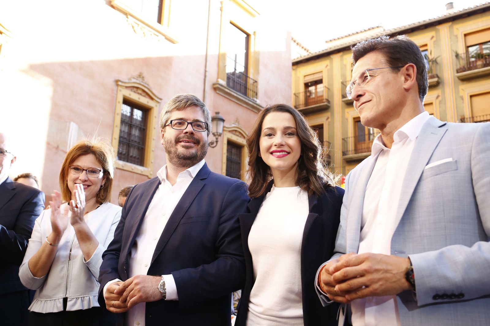 Imágenes del acto de Inés Arrimadas en Granada
