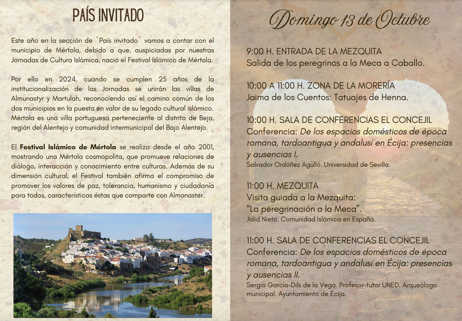 Domingo 13 de octubre