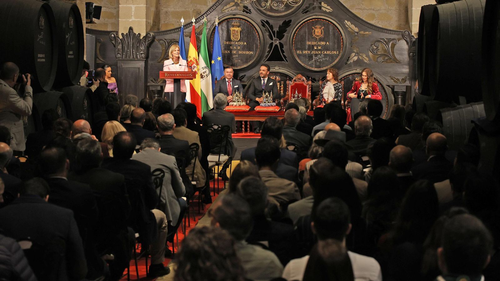 Imágenes de la presentación de los Reyes Magos de Jerez 2025