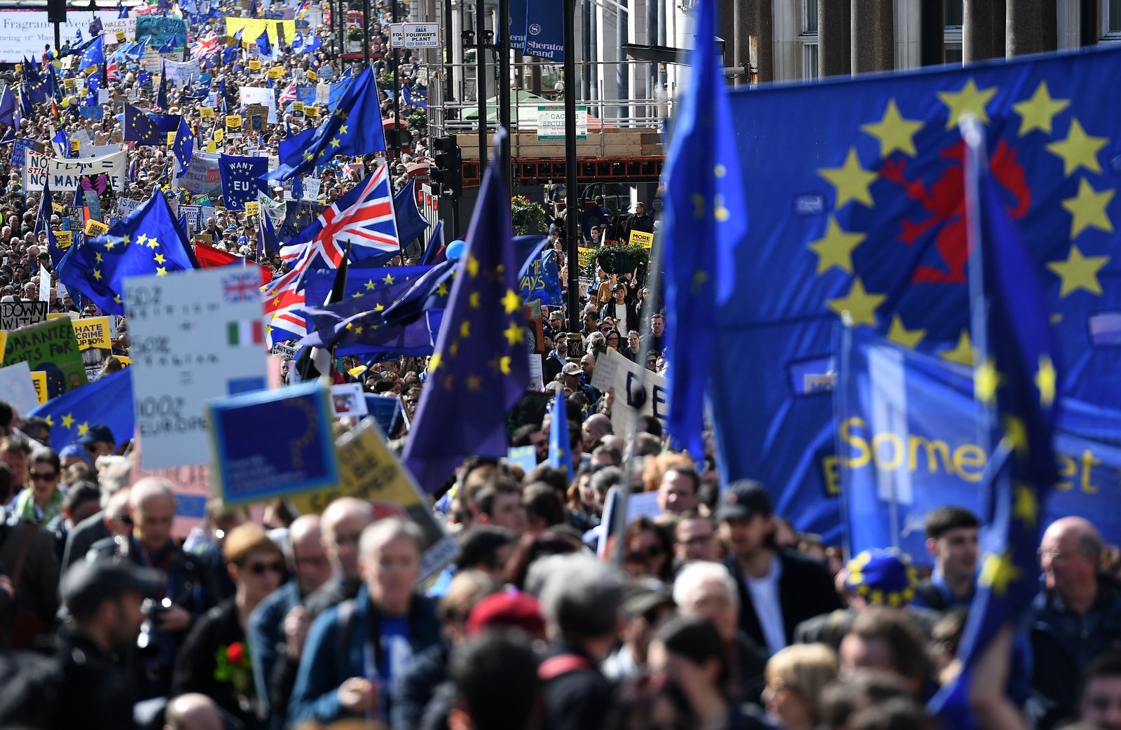 Marcha en Londres contra el 'Brexit'