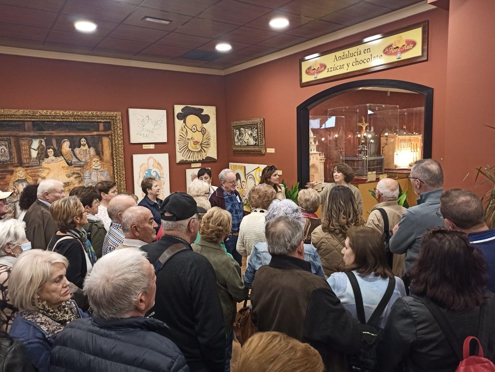 Vecinos otureños en museos de Rute