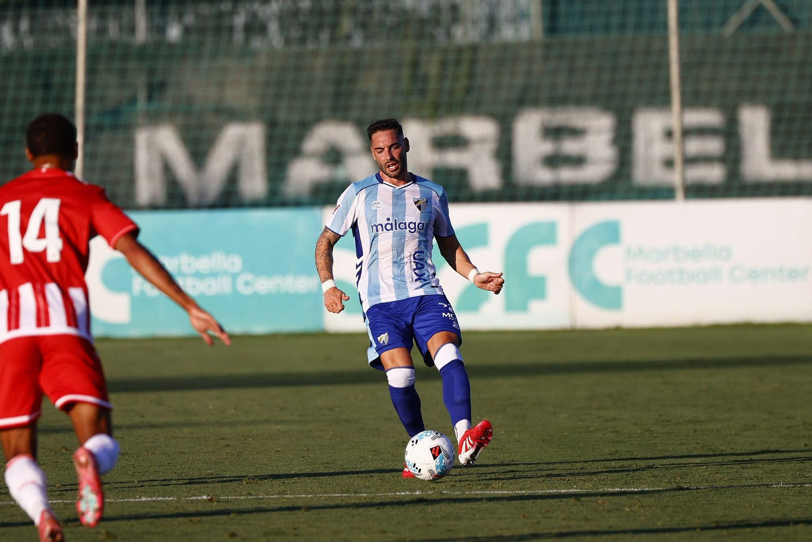 Almería-Málaga CF, en fotos