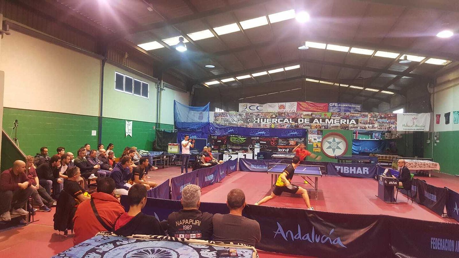 El Club de Tenis de Mesa de Huércal logró una importante victoria