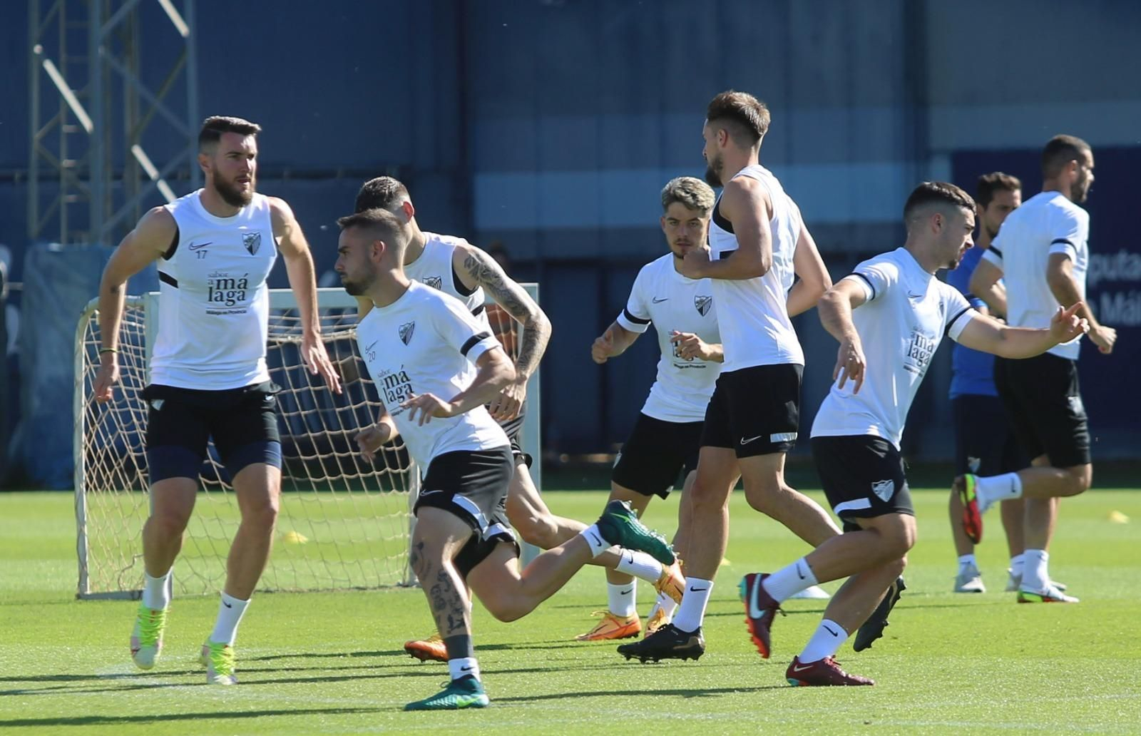 Las fotos del Málaga CF en su última semana