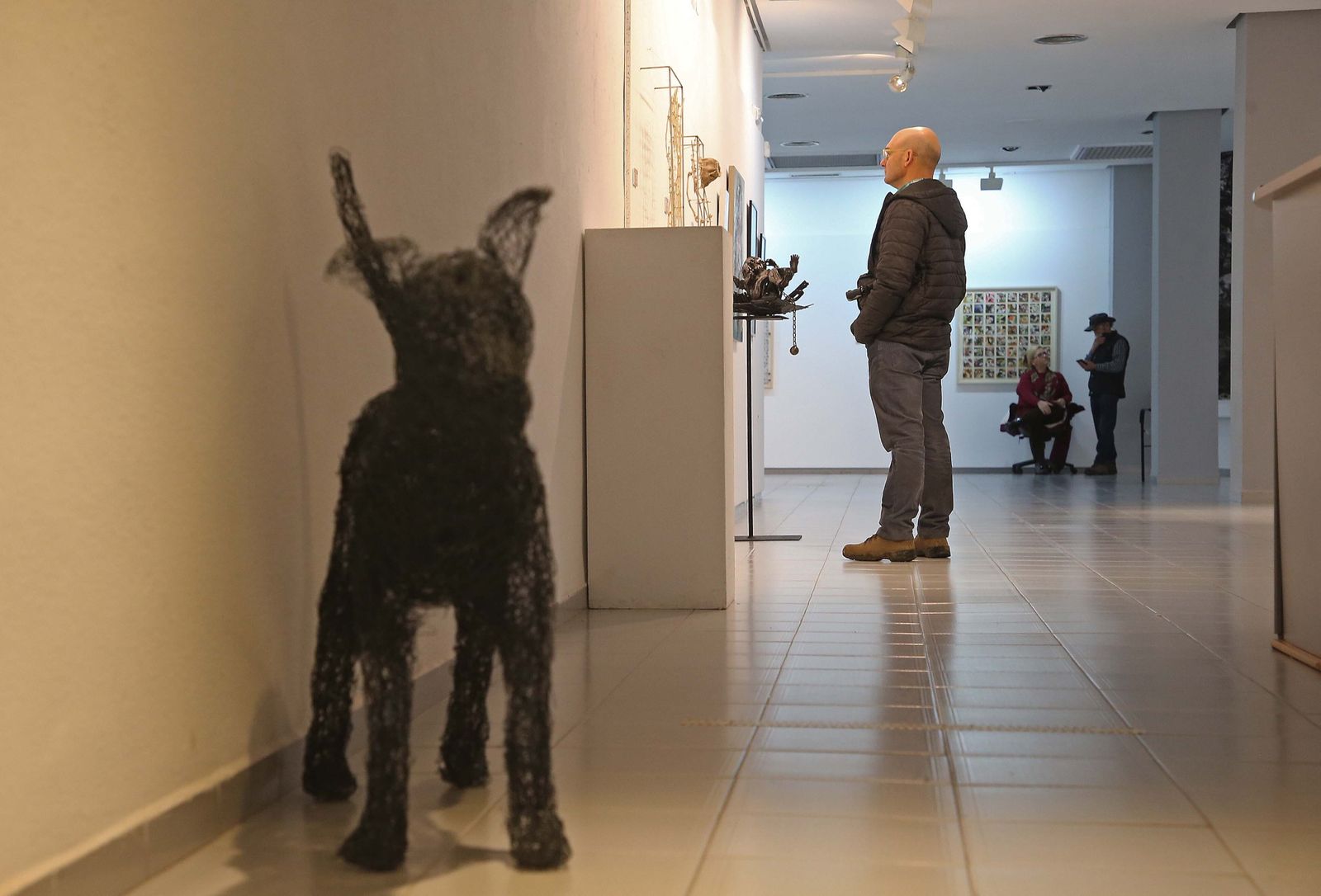 Fotos de la exposición colectiva 'Derechos Humanos' en Algeciras