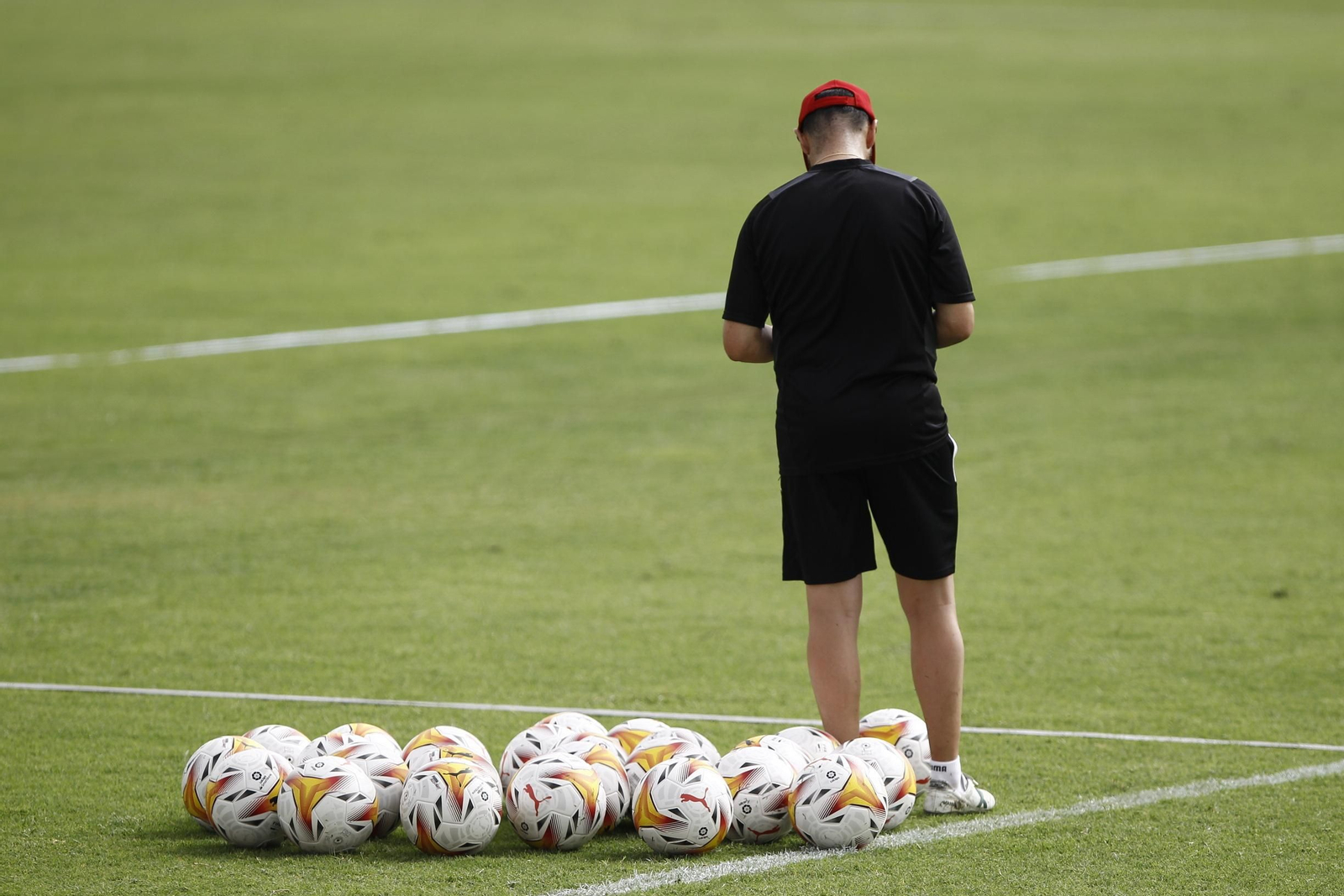 Fotogalería entrenamiento U.D. Almería