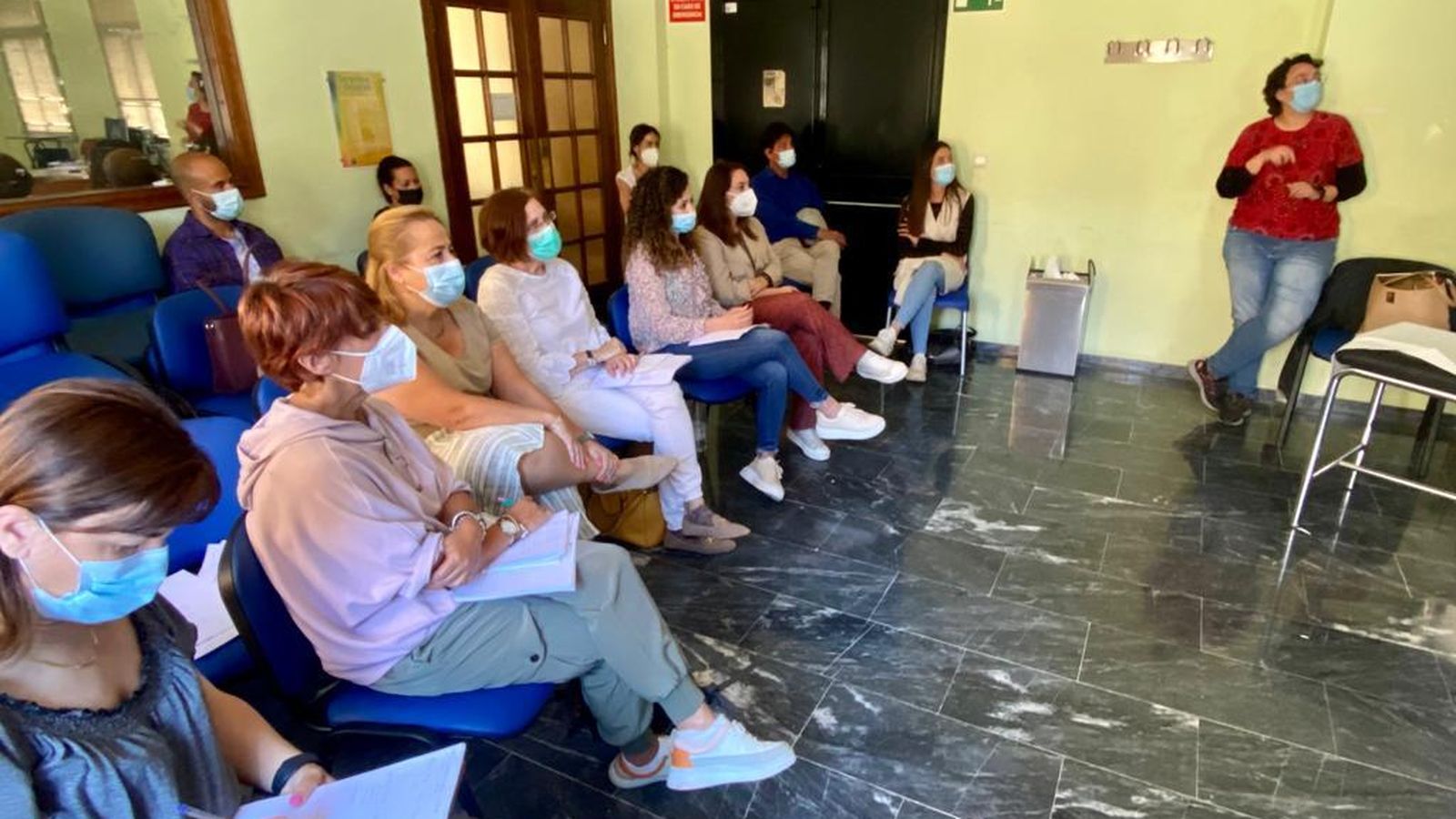 Médicos de Primaria de Málaga participantes en el curso.