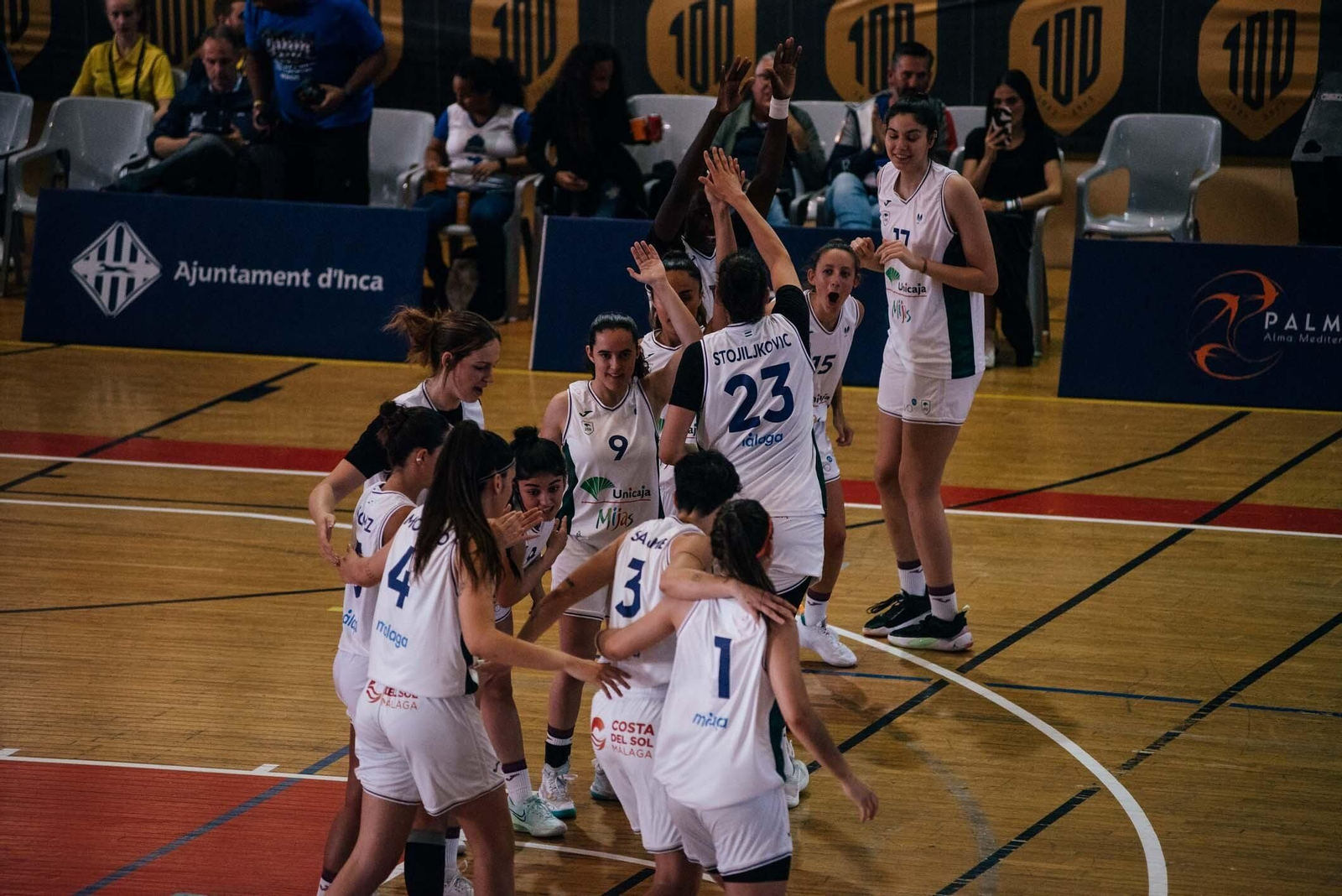 El Unicaja-Azul Marino Viajes Mallorca, en fotos