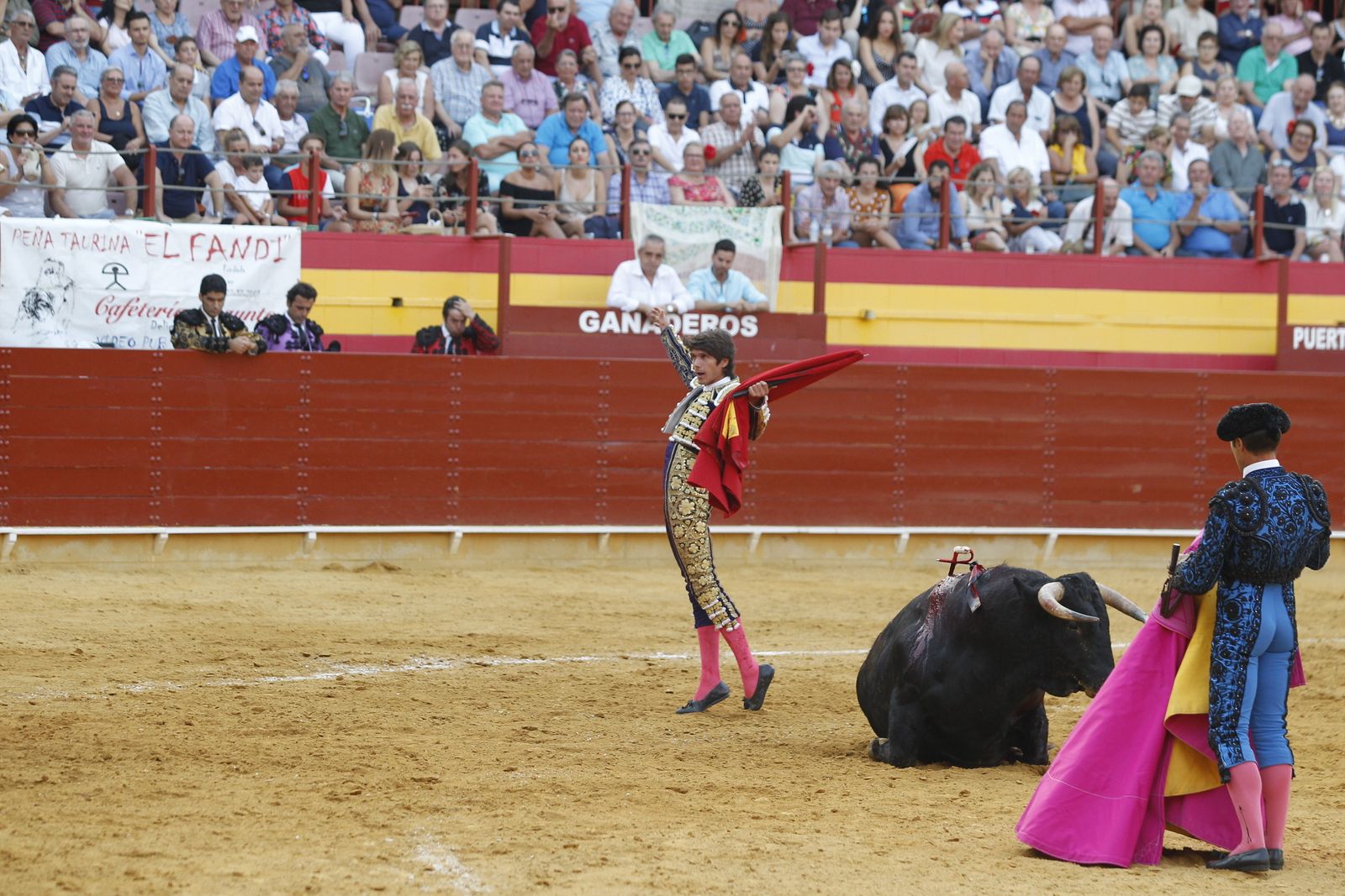 Fotogalería corrida de toros Roquetas de Mar. El Fandi, Castella, Cayetano.
