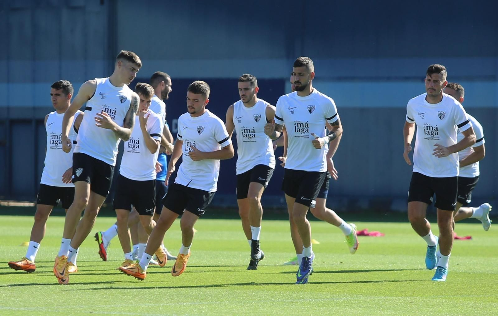 Las fotos del Málaga CF en su última semana