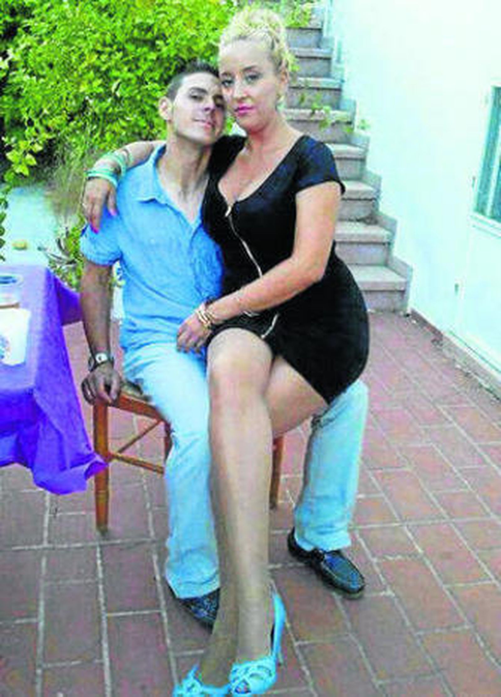 La pareja que hoy contraerá matrimonio.