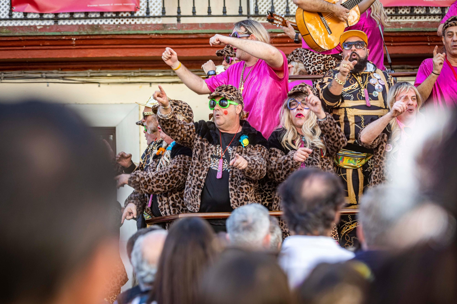 Todas las imágenes de los carruseles de coros de la Viña y el Mentidero del Carnaval de Cádiz 2024