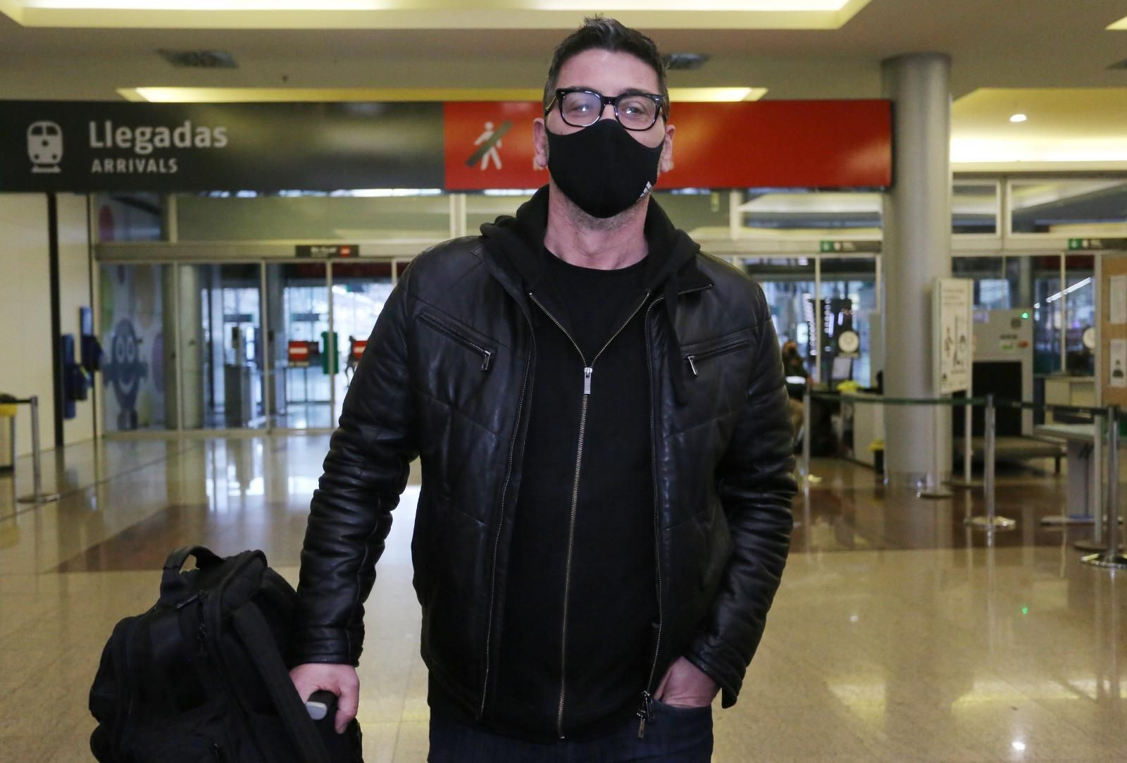 Las fotos de la llegada de Fotis Katsikaris a Málaga