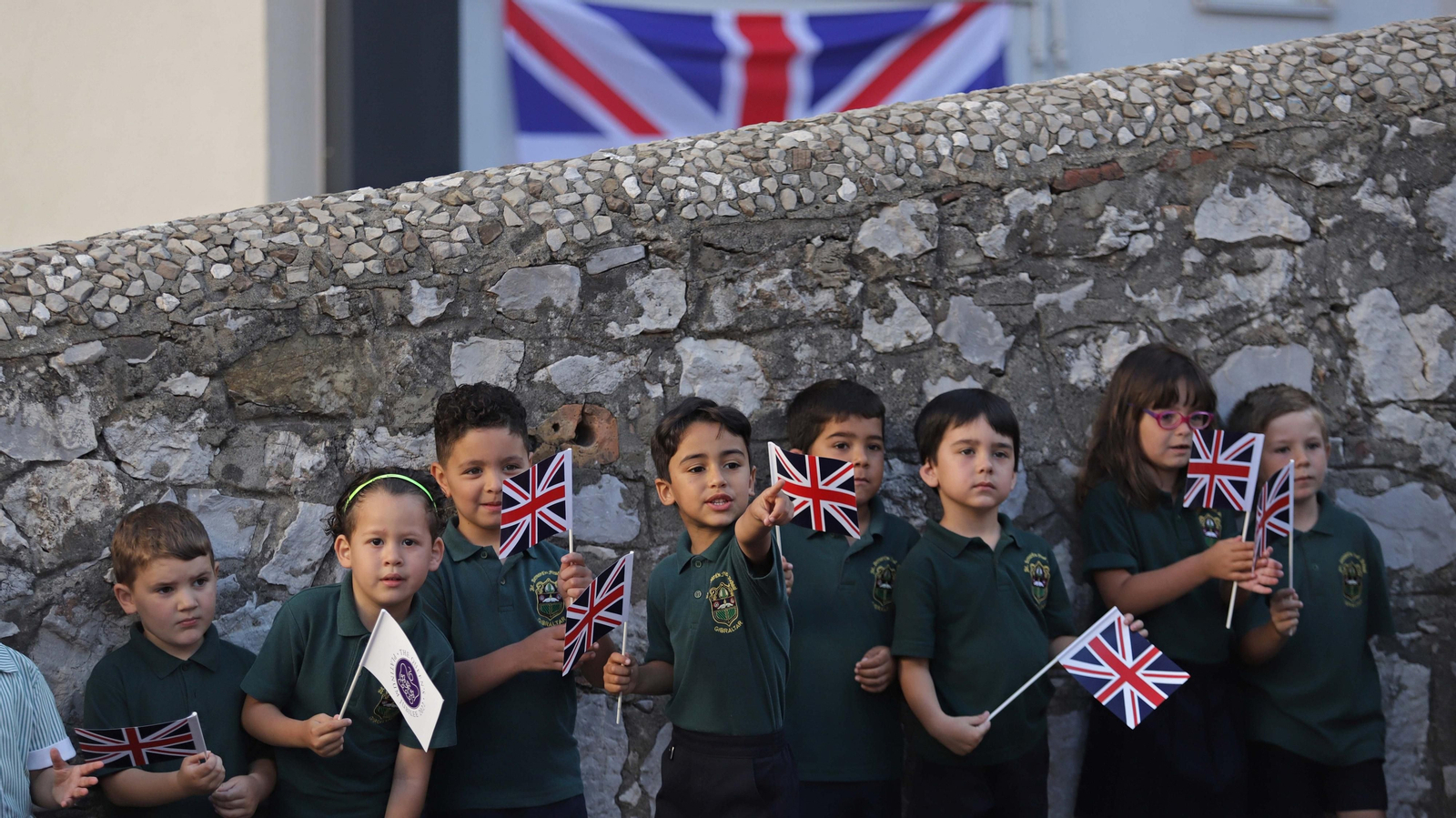 Fotos de la visita de los condes de Wessex a Morish Castle Estate en Gibraltar