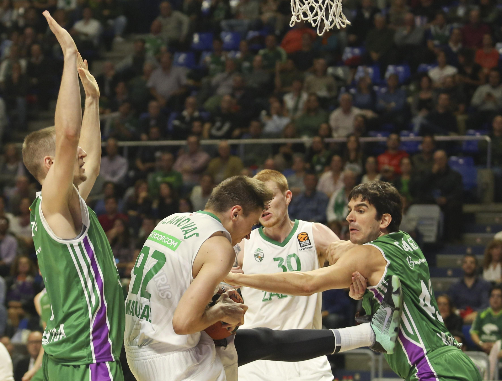 Los cinco años de Adam Waczynski en el Unicaja, en fotos