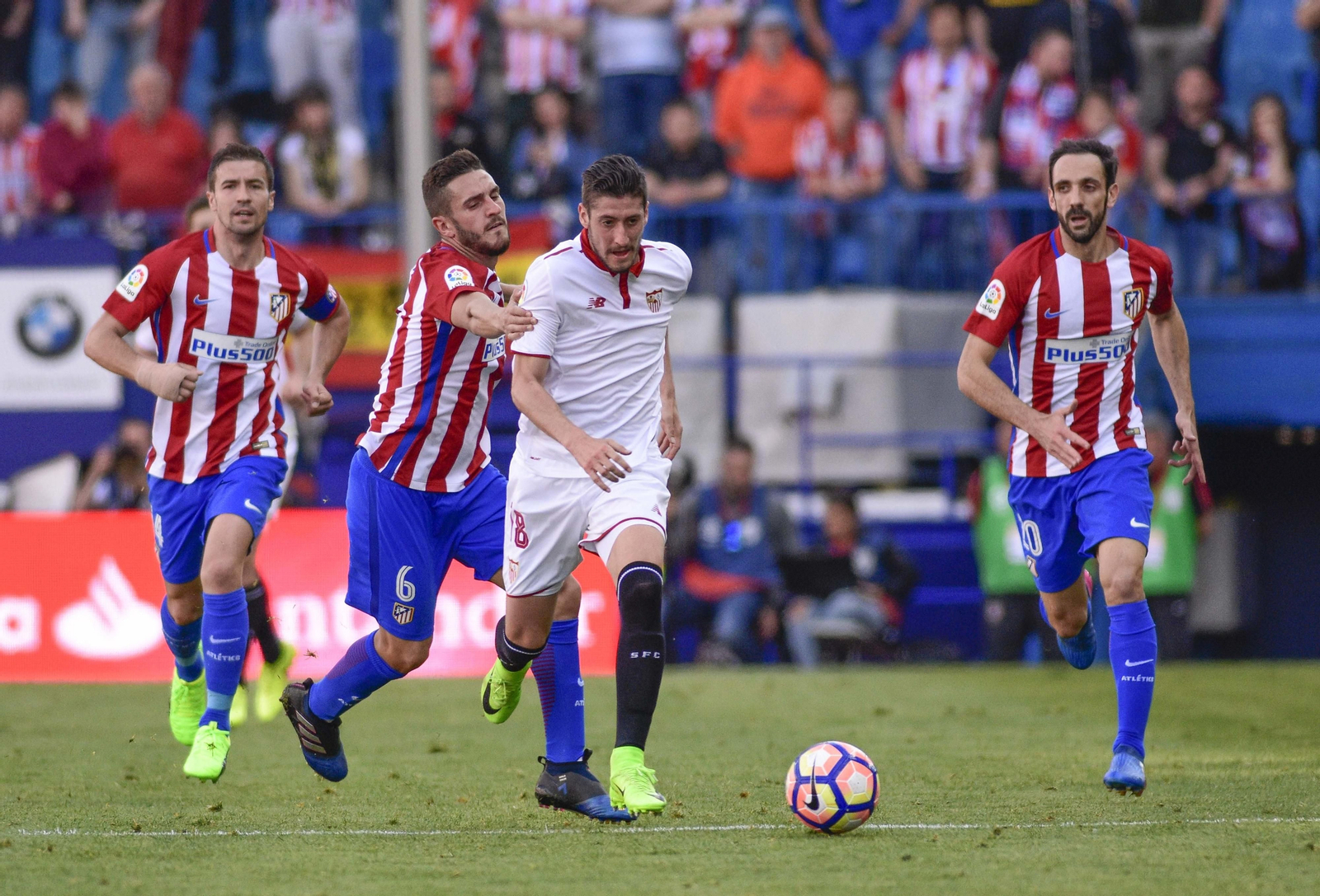 El Atlético de Madrid-Sevilla FC, en imágenes