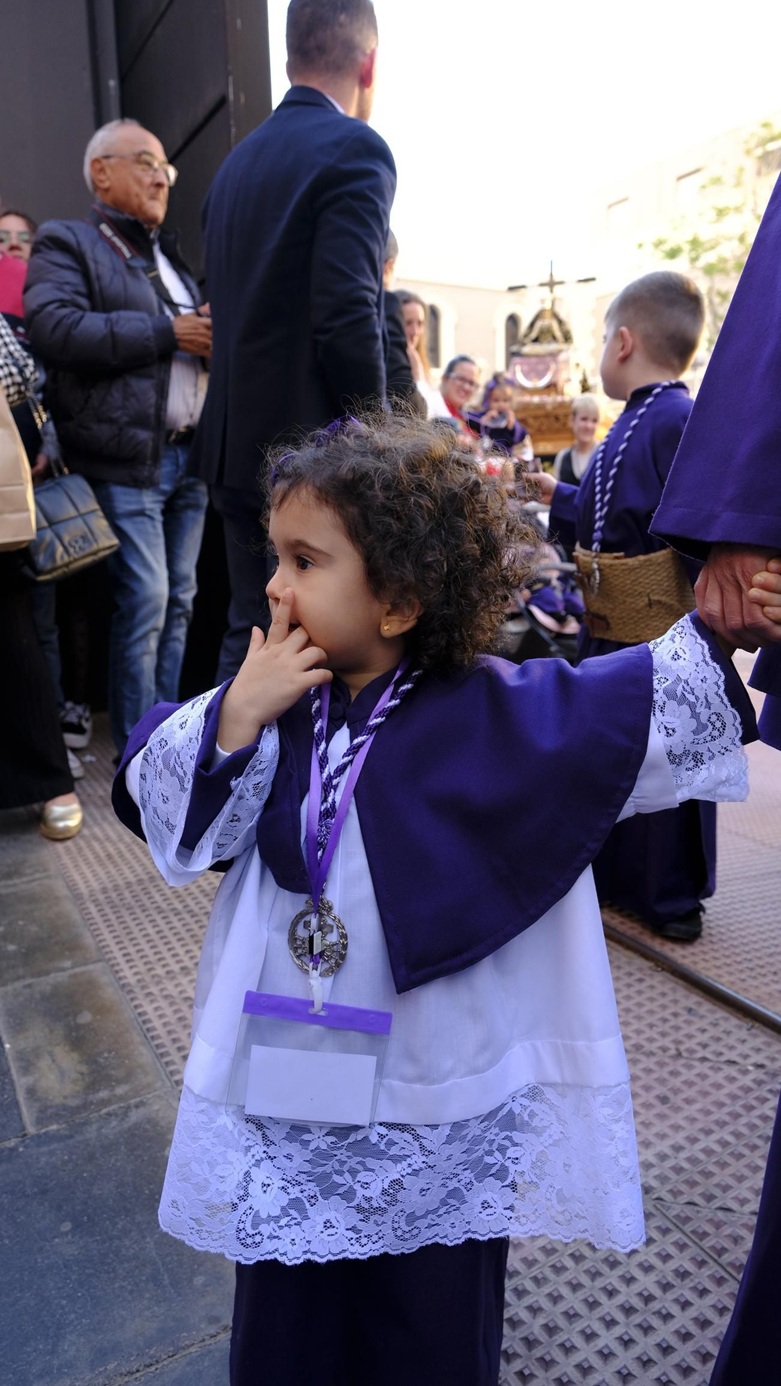 Angustias en la Semana Santa de Almería 2025