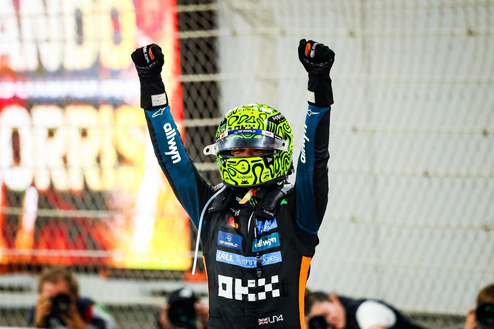Las fotos del título mundial de Lando Norris en la Fórmula 1