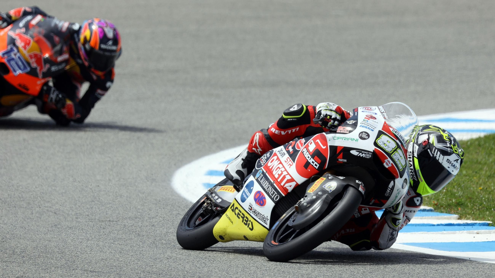 Imágenes de los entrenamientos de Moto3 del Viernes en Jerez