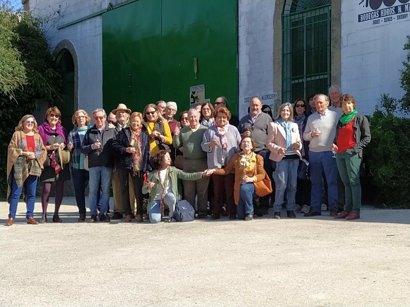 Visita del Ateneo del Vino a la viña ‘La Constancia’.