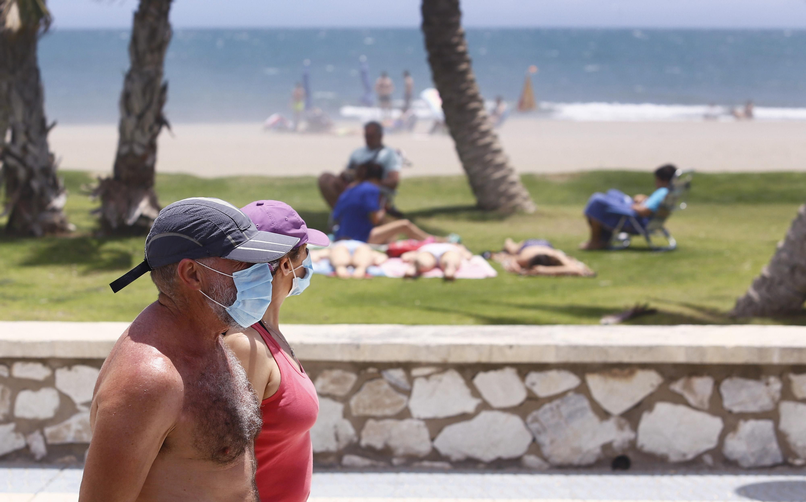 Fotos de las playas de Huelin: parecía Tarifa