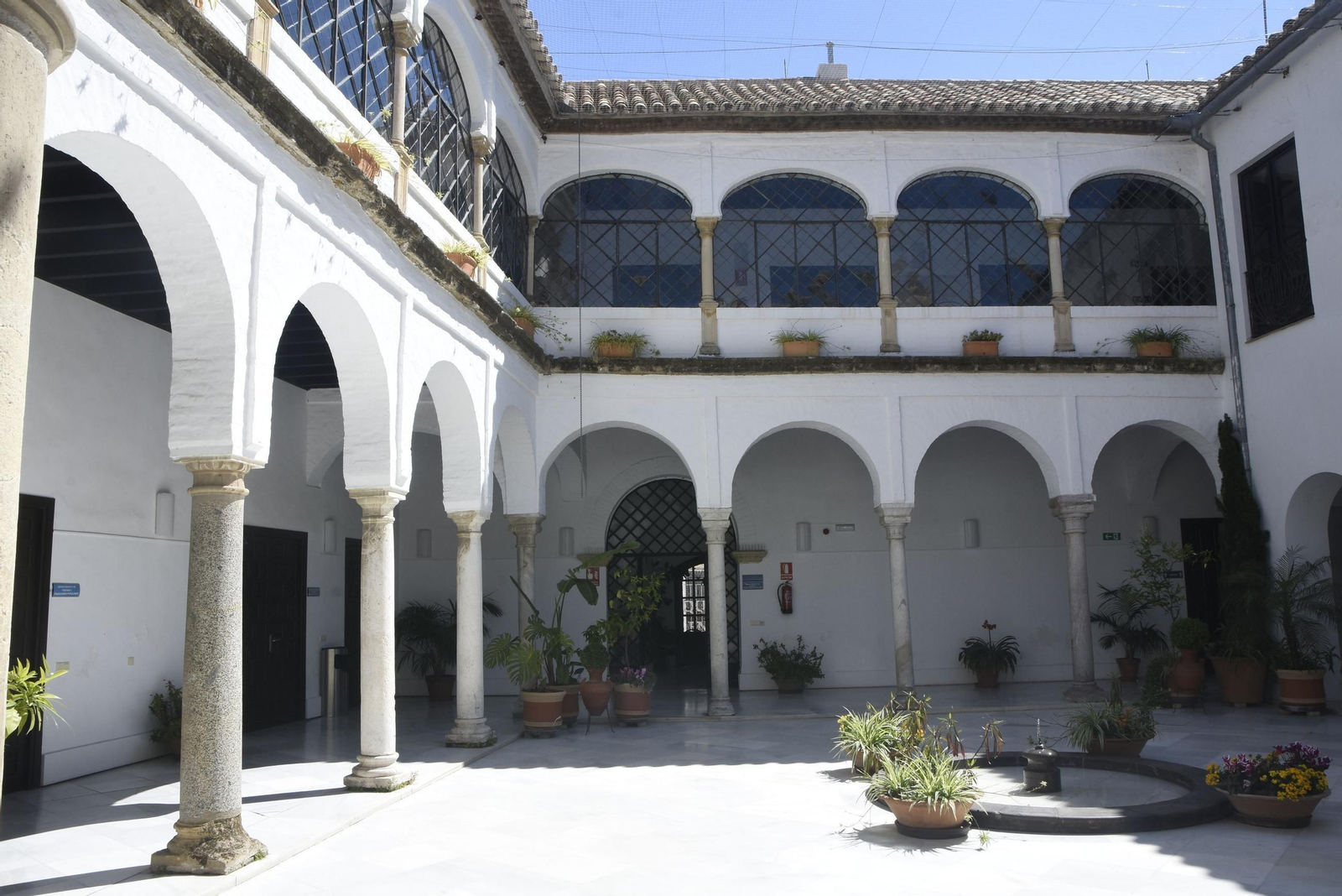 Claustro del Palacio de Orive.