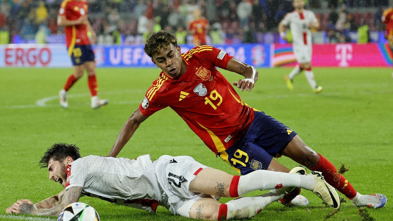 Las mejores fotos de la goleada de España a Georgia