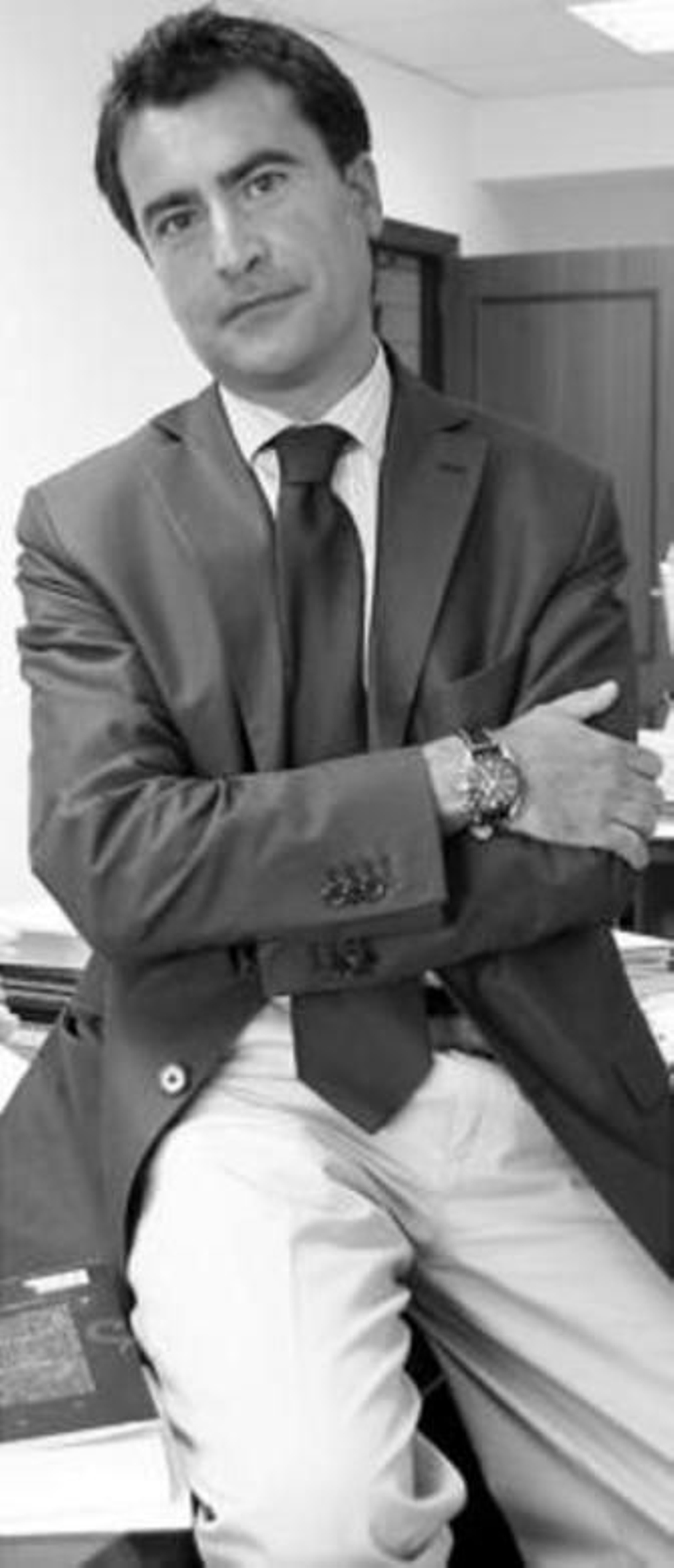 Ángel Núñez, en su despacho de la Fiscalía de Cádiz.