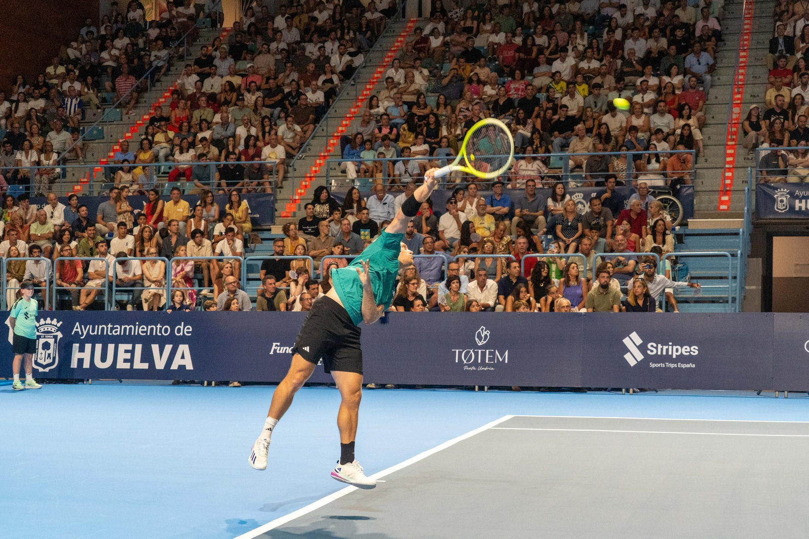 Imágenes de la final masculina de la Copa del Rey de tenis entre Daniil Medvedev y Alejandro Davidovich