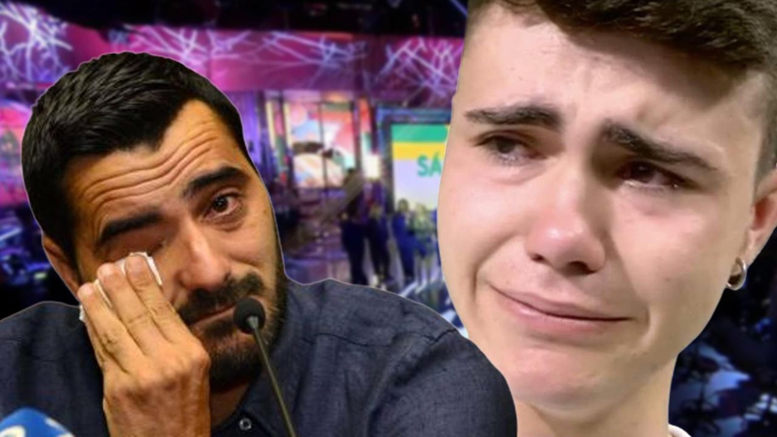 Dani Güiza llora en directo: "He tenido fallos como cualquier padre"